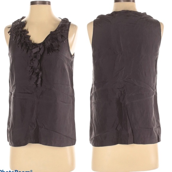 J.Crew Silk ruffles blouse - Picture 1 of 6